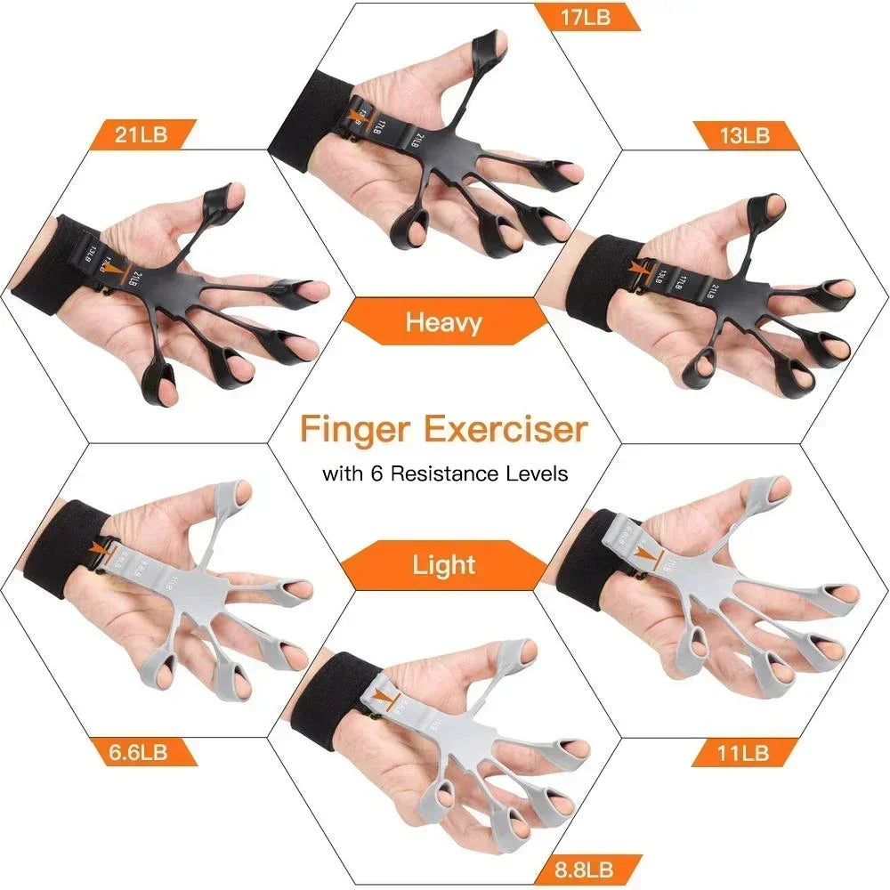 FlexGrip Finger Strengthener – Adjustable Finger Resistance Trainer