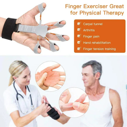 FlexGrip Finger Strengthener – Adjustable Finger Resistance Trainer