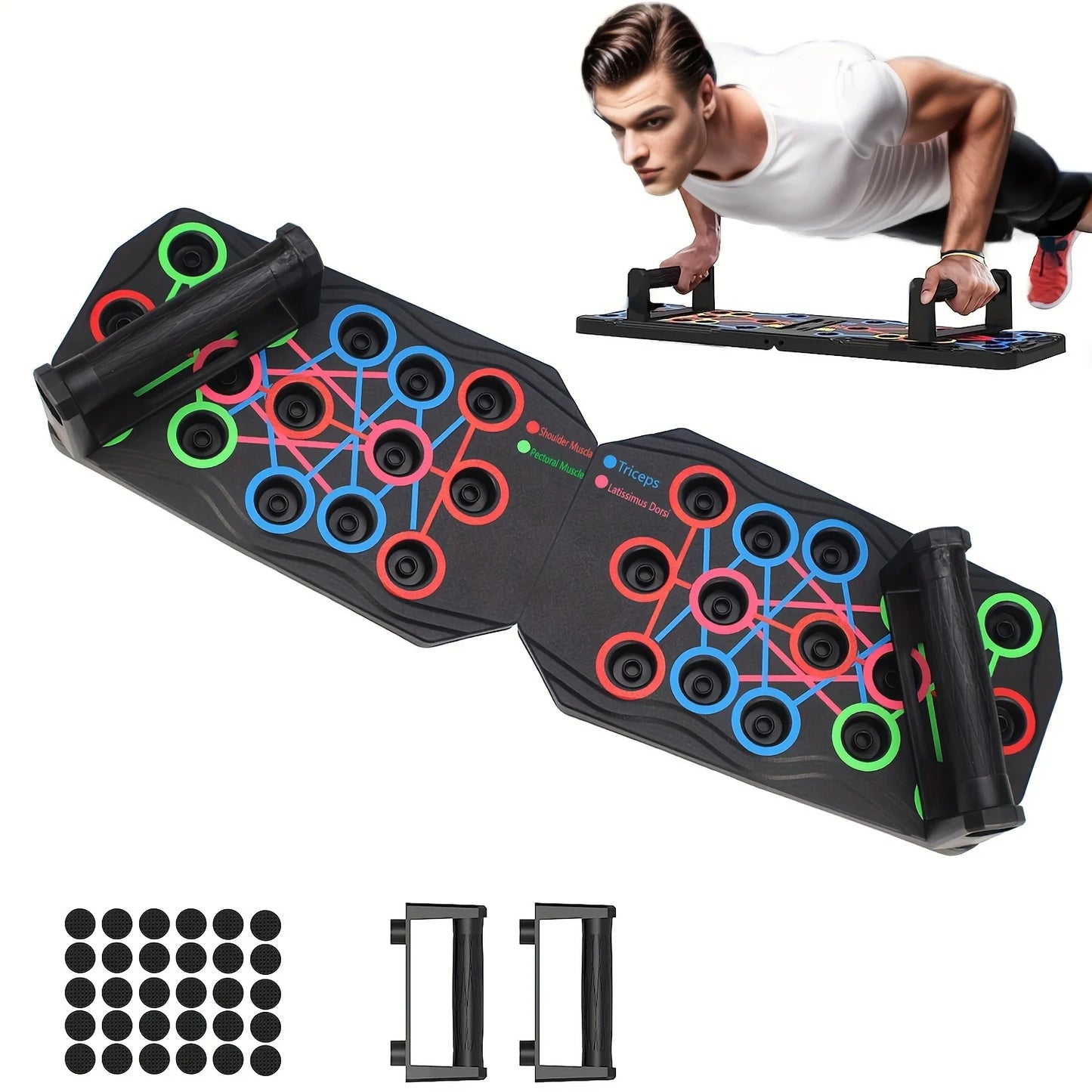 MaxPush 360 – Multi-Angle Push-Up Board System